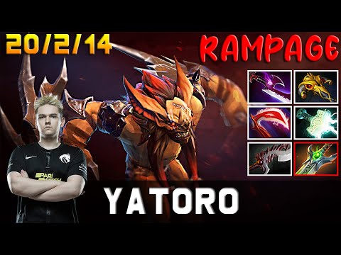 Yatoro Bloodseeker RAMPAGE | Patch 7.31d | Dota 2 Pro MMR Gameplay #24
