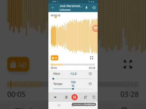 Marshmello ft. Bastille Happier Official Lyric Alternate Video -12 semitones