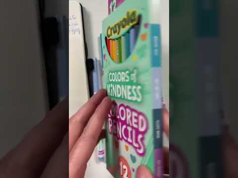 New Colored Pencil Colors from Crayola!