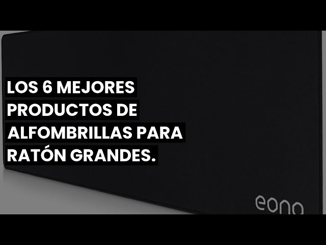Vídeo relacionado con ENHANCE Alfombrilla de ratón extendida para Juegos, Alfombrilla de ratón XL, Accesorios de Escritorio, Costuras antideshilachado y Superficie de Seguimiento de Baja fricción, Respaldo Antideslizante