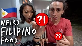 FOREIGNERS EAT WEIRD FILIPINO FOOD