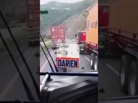 Fatal accidente en la vía al Lago Calima: motociclista murió