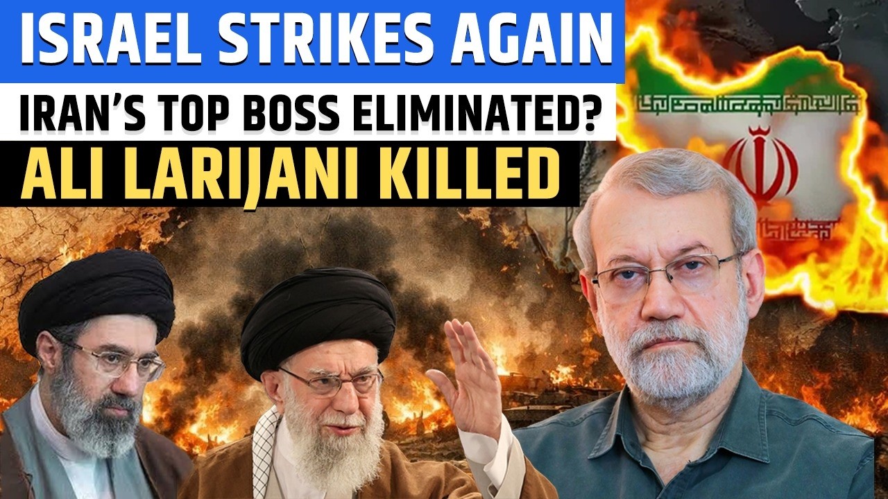 Iran Israel Conflict Latest Developments: Israel Kills Iran Security Chief Ali Larijani