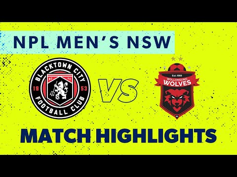 NPL Men's NSW Round 30 Highlights – Blacktown City v Wollongong Wolves