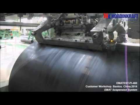 EMATEST-PI-460. For automatic ultrasonic testing of pipe body with EMAT