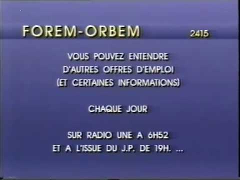 TV-DX RTBF E51  09.01.1992