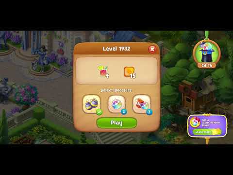 Gardenscapes Level 1932