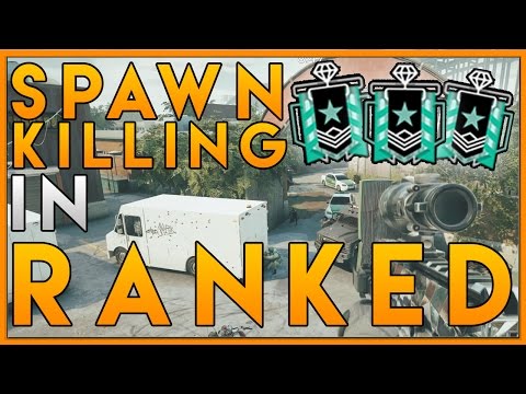 Spawn Killing Diamonds In Ranked - Rainbow Six Siege Funny Moments
