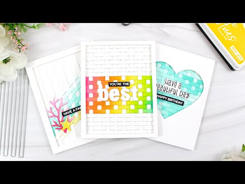 Creative Ways To Use the Weaving Fancy Die