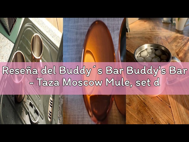 Vídeo relacionado con Genérico Tazas Mula De Moscú,Tazas Mula De Moscú | de acero inoxidable martillado de 530ml con asa, Retro Mule para amantes de las bebidas, en bares de cerveza, mantienen el frío por más ti