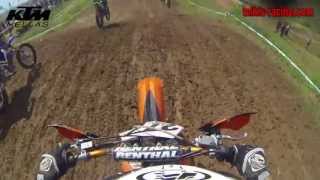 preview picture of video 'Motocross Greece 2013 - Giannitsa - Chalas Marinos - KTM SX-F 450 - Race 2'