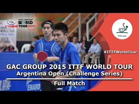 2015 Argentina Open FULL MATCH: JOUTI Eric/KOHATSU Massao vs ALTO Gaston/TABACHNIK Pablo (FINAL)