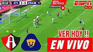 Pumas vs. Atlas en vivo, donde ver, a que hora juega Pumas vs. Atlas Jornada 5 Apertura 2024 hoy