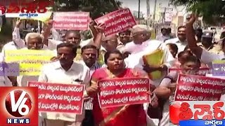 Khammam District ZP Meeting | Funny and Lazy ZPTC's | Teenmaar News | V6News