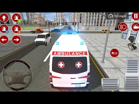 American Ambulance Emergency Simulator 2020 - Android Gameplay FHD #4
