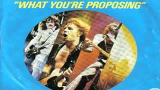 Status Quo -  What You're Proposing