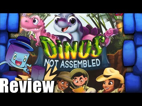 Dinos Not Assembled Review - with Tom Vasel