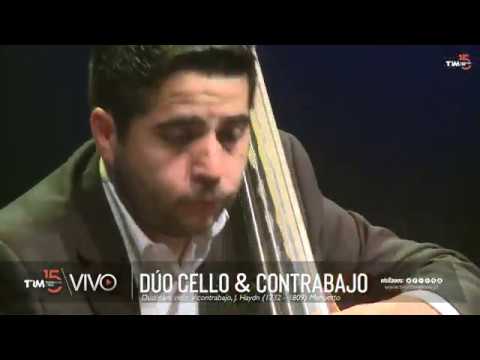 (VIDEO) Cultura y medios presenta: Dúo Cello- Contrabajo en sesiones del Teatro Regional del Maule