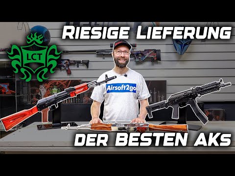 Entdecke die besten AKs auf dem Markt | LCT Airsoft Mega-Lieferung !