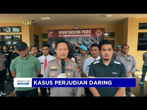 POLRESTA BANDUNG AMANKAN 5 TERSANGKA PROMOSI JUDOL