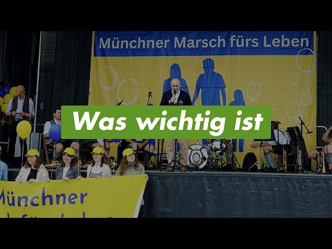 Was wichtiger ist. | Kristijan Aufiero beim Münchner Marsch fürs Leben 2025