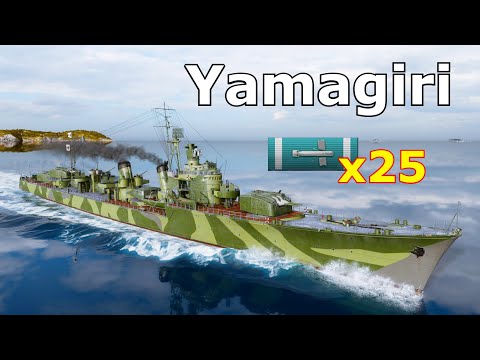 World of WarShips Yamagiri - 3 Kills 306K Damage