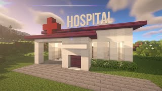 Minecraft how to build a Hospital