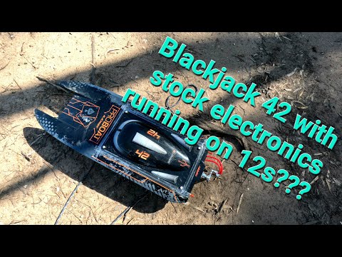 Proboat Blackjack 42 ran on 12s by mistake oops!