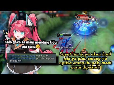 Jika kalian merasa kalian orang yang tidak berguna maka lihat lah tim ku ini:(