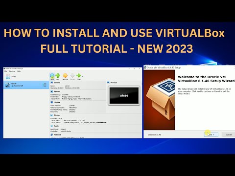 how to install VIRTUALBOX on windows 10 11 And How to use VirtualBox Tutorial for Beginners 2023