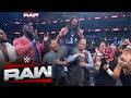 Exclusive AJ Styles Post Raw Tribute Celebration Raw Highlights Feb 23 2026
