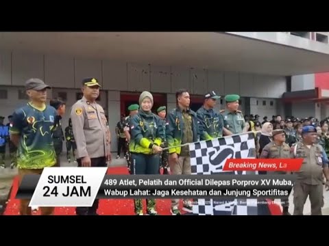 489 Altet Pelatih, Official Dilepas Proprov XV Muba