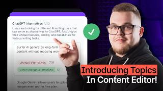 Introducing Topics - Surfer's New Content Optimization Feature!