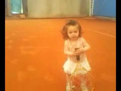 Kovacevic Tea-only 9 months - The best future tennis player in the world