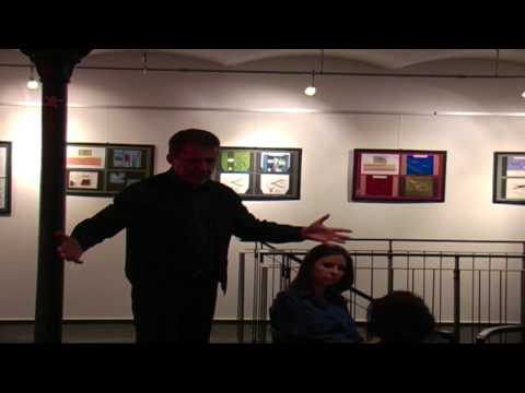 Čokopárty a výstava obalů od čokolád Mgr. Miroslava Cvrka v Gaerii Orlovna