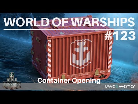 Super Container Opening #123 World of Warships [Gameplay] [deutsch] [Letsplay]