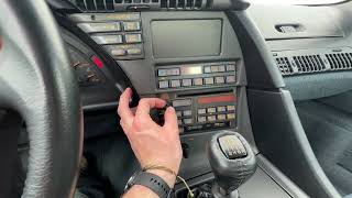 1991 Chevrolet Corvette ZR-1 Functions