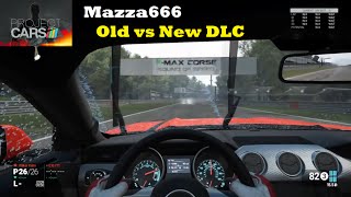 Project CARS - Old vs New DLC car pack - Ford Mustang - Solo race Monza