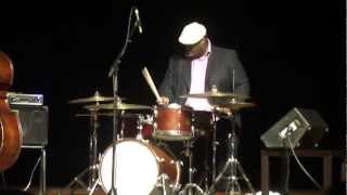 Johnathan Blake: Drums - Solo The Kenny Barron Trio. Baltimore, 2012