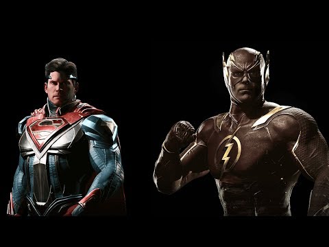 Injustice 2 - EVO 2017 - HoneyBee (Flash) vs Theo (Superman) - Losers Finals