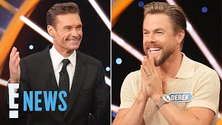 Download lagu Derek Hough Denies Ryan Seacrest’s Wheel of Fortune Incident Story | E! News mp3