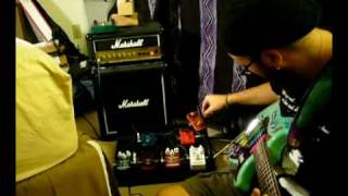 Video thumbnail for BJFE MODEL R DISTORTION PEDAL DEMO by Bobby DeVito by Robert DeVito