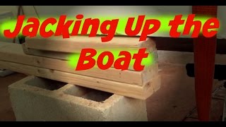 Lifting One Side of the Boat off a Trailer the Easy Way