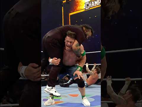 Bronson Reed had to get a little Attitude Adjustment from The GOAT 😤