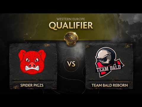 Spider Pigzs vs Bald Reborn Game 2 - TI10 EU Qualifiers: Lower Bracket R2 w/ T-Panda & Kips