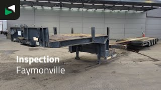 Полуприцеп низкорамная платформа Faymonville STN 4AY Extendable 710cm 2xSteering Axle | Изображение 2 - Autoline