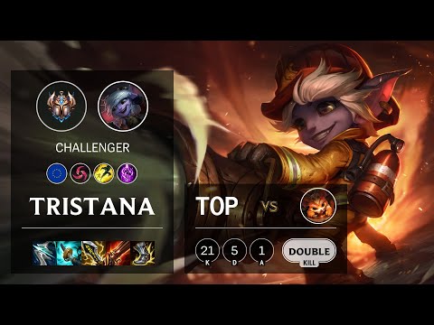 Tristana Top vs Gnar - EUW Challenger Patch 11.5