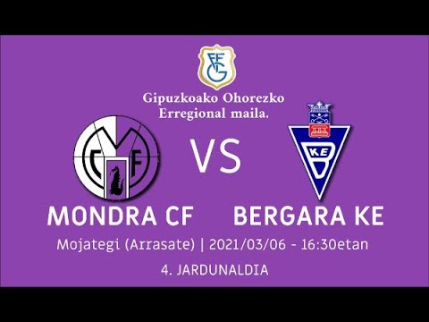 🔴 ZUZENEAN | Mondra CF 1 - 0 Bergara KE | 4. jardunaldia