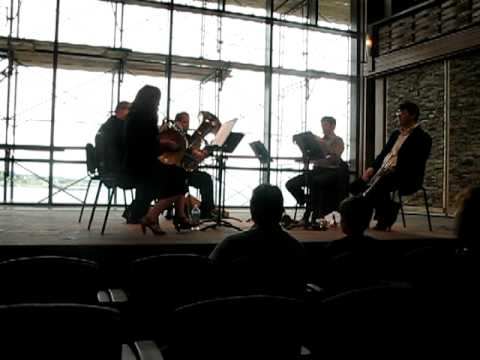 Shalin Liu Performance Center - Triton Brass Quintet - Paquito D'Rivera - Piece For Brass Quintet