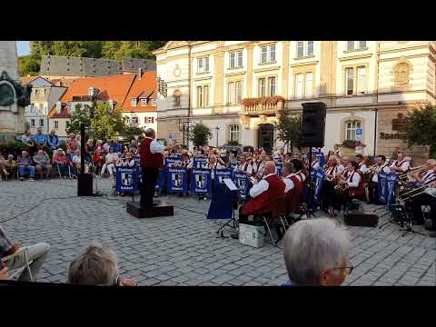 Stadtkapelle Kulmbach Marktplatzserenade 2022 07 28